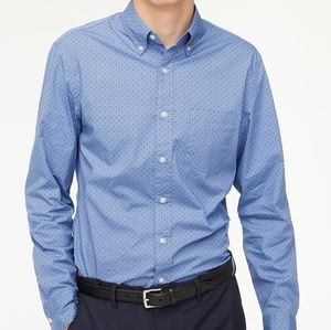J. Crew Men's Flex Washed Long Sleeve Shirt New Size Medium